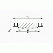 Фланцевая стальная заглушка - фото - 2