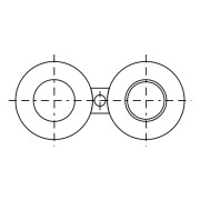 Поворотная заглушка Т ММ 25 01 06 - 2 Поворотная заглушка Т ММ 25 01 06 - фото - 2